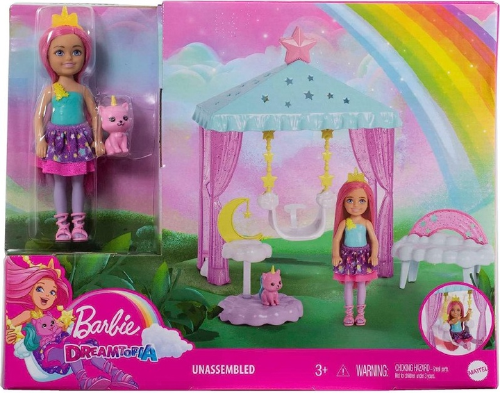 Набір Mattel Barbie Dreamtopia Челсі турботлива лялечка-фантазерка 16 см HLC27 (194735112159) - зображення 1