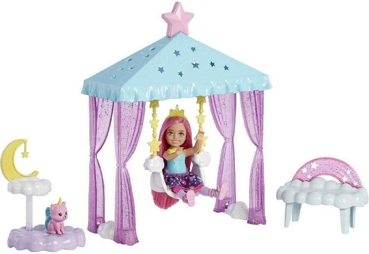 Набір Mattel Barbie Dreamtopia Челсі турботлива лялечка-фантазерка 16 см HLC27 (194735112159) - зображення 2