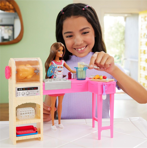Набір Mattel Barbie і Тереза Рецепт дружби Тереза на кухні 30 см JCT06 (194735275502) - зображення 3