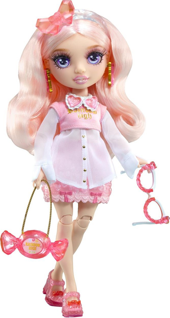 Lalka MGA Entertainment Rainbow High Creative Crystals Bella Parker 28 cm 121367 (35051121367) - obraz 3