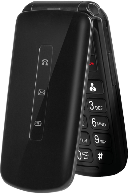 Telefon komórkowy Kruger&Matz Simple 929 dla seniora Black (5901890118491) - obraz 2