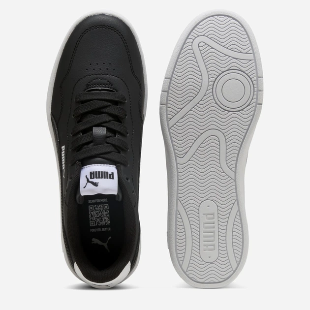 Женские кеды низкие Puma Court Lally 40036701 37 (4UK) 23 см Puma Black-Puma Black-Puma White (4067983754128) - Фото 4 Женские кеды низкие Puma Court Lally 40036701 37 (4UK) 23 см Puma Black-Puma Black-Puma White (4067983754128) - изображение 4