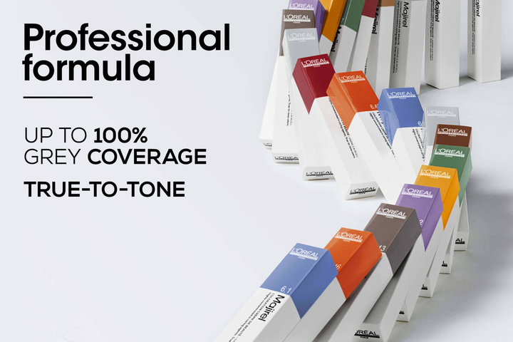 Фарба для волосся L’Oreal Professionnel Paris Majirel 8.1 Light Ash Blond 50 мл (3474634003060) - зображення 3
