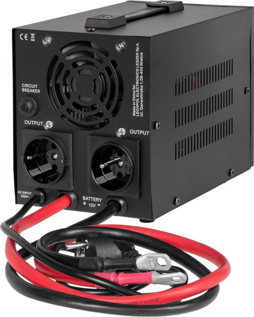 ДБЖ Kemot PROsinus-800-LFP4 500 Вт/800 ВА Black (URZ3405-LFP4) - зображення 2