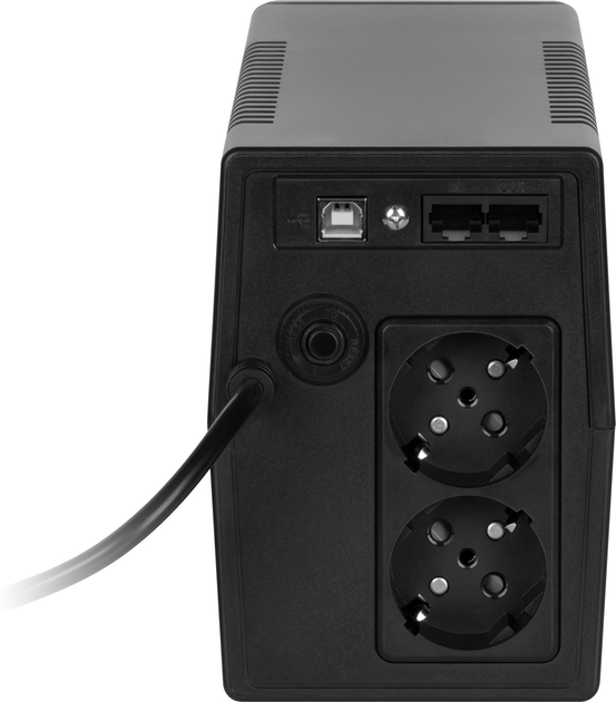 ДБЖ Rebel Nanopower Plus 1000 600 Вт/1000 ВА Black (RB-4025) - зображення 5