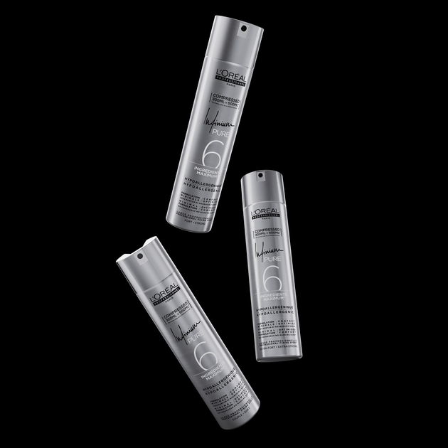 Lakier do włosów L'Oreal Professionnel Infinium Pure Extra Strong bardzo mocne utrwalenie 300 ml (3474636476633) - obraz 2