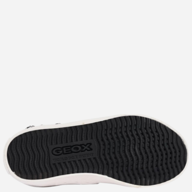 Дитячі шкіряні кеди для дівчинки Geox J02D5A-01085-C1000 29 Білі (8054730474268) - зображення 5