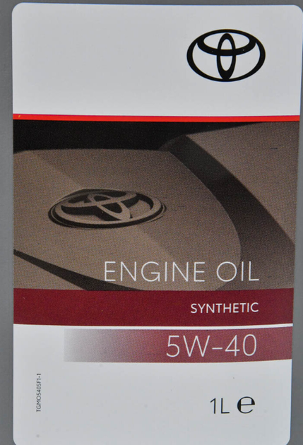 Моторное масло TOYOTA 0888080836 Synthetic 5W-40 - 1л - Фото 3 Моторное масло TOYOTA 0888080836 Synthetic 5W-40 - 1л - изображение 3