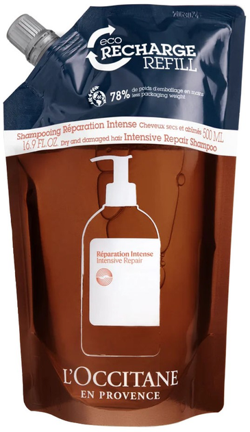 Wkład wymienny Szampon L'Occitane en Provence Aromachologie intensywnie regenerujący 500 ml (3253581769799) - obraz 1