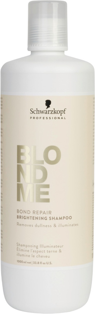 Szampon do włosów blond Schwarzkopf Professional BlondMe Bond Repair Brightening rozświetlający 1000 ml (4067971081663) - obraz 1