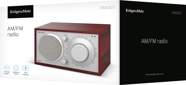Odbiornik radiowy Kruger&Matz KM 823 (5901890096577) - obraz 4