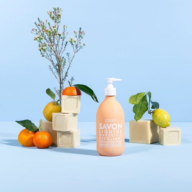 Рідке мило Compagnie De Provence Marseille Exfoliating 495 мл (3551780004483) - зображення 3