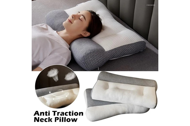 Ортопедическая подушка для сна Pillow-03, 800 г, анатомическая, дышащая, гипоаллергенная - Фото 2 Ортопедическая подушка для сна Pillow-03, 800 г, анатомическая, дышащая, гипоаллергенная - изображение 2