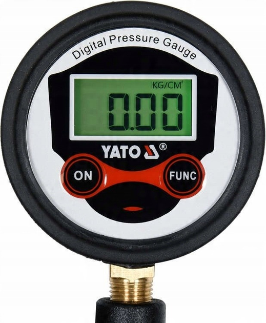 Пневмопістолет YATO цифровий манометр LCD YT-23702 (5906083044359) - зображення 2
