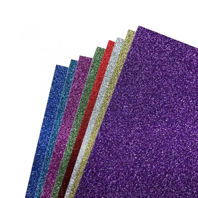 Картон кольоровий А4/8 Апельсин Glitter 210г/м ККГ-А4-8 (4820078281950)(SC) shop (4820078281950) - зображення 2