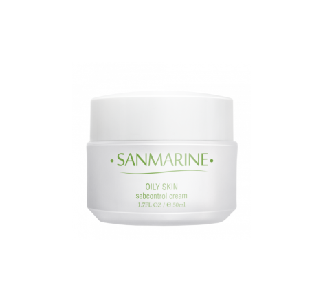 Себорегулюючий крем для обличчя Sanmarine Sebcontrol Cream 50 мл - зображення 2