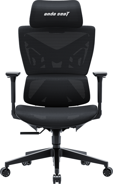 Fotel gamingowy Anda Seat X-Air Mega XL Mesh Space Black (AD-WY-01-BBB) - obraz 1