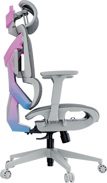 Fotel gamingowy Anda Seat X-Air Mega Size XL Mesh Gray Twilight (AD-WY-01-GGSP) - obraz 4