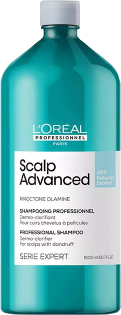 Szampon przeciwłupieżowy L’Oreal Professionnel Paris Scalp Advanced 1500 ml (3474637109424) - obraz 1