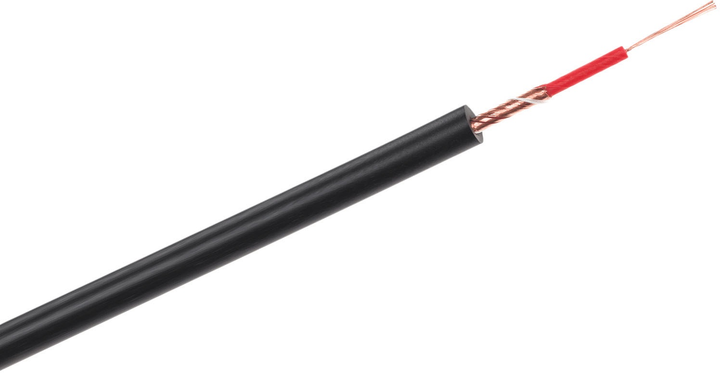 Kabel mikrofonowy Azusa Professional 6 mm mono 100 m Black (5901436708148) - obraz 2