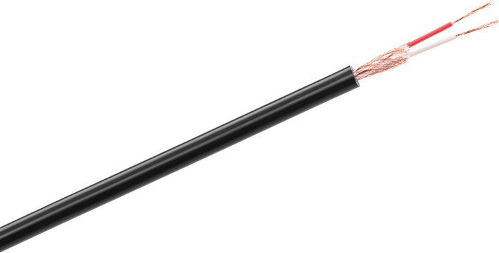 Мікрофонний кабель Azusa 4 мм stereo 100 м Black (5901436708162) - зображення 2