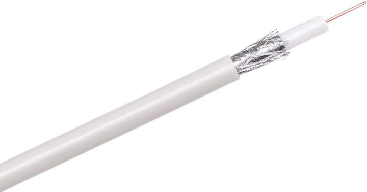 Kabel koncentryczny Cabletech F690BV A 305 m White (5901436707165) - obraz 2