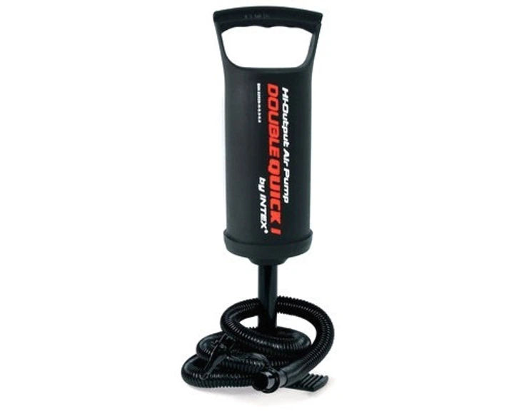 Двухместный надувной матрас Intex, 152 х 203 х 22 см + две подушки + насос (68765) - изображение 4
