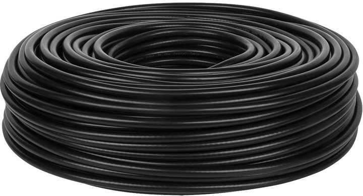 Kabel koncentryczny Cabletech H1000 50 Ohm 100 m Black (5901436720621) - obraz 1