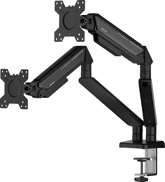 Настільне кріплення для моніторів Anda Seat Stealth II Duo 17-32" Black (AD-W-A6D-2S-BB) - зображення 5