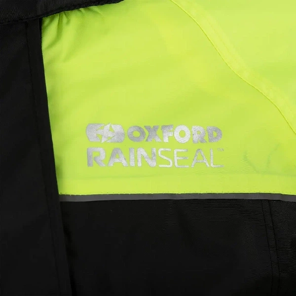 Дощовик Oxford Rainseal Over Jacket Black/Fluo - XL - зображення 3
