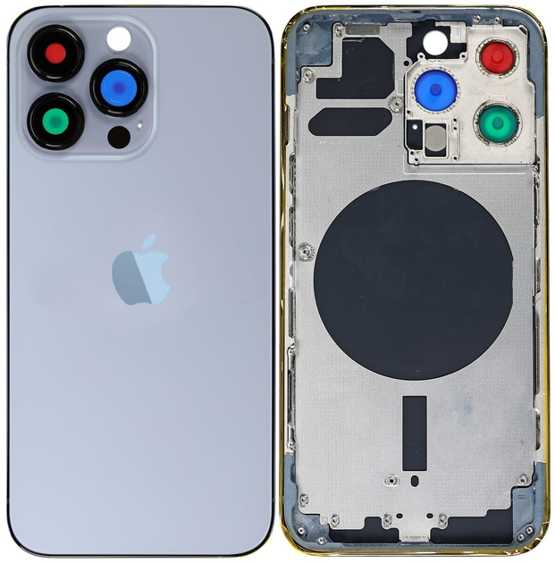 Корпус iPhone 13 Pro синій Sierra Blue Original PRC - Фото 1 Корпус iPhone 13 Pro синій Sierra Blue Original PRC - зображення 1