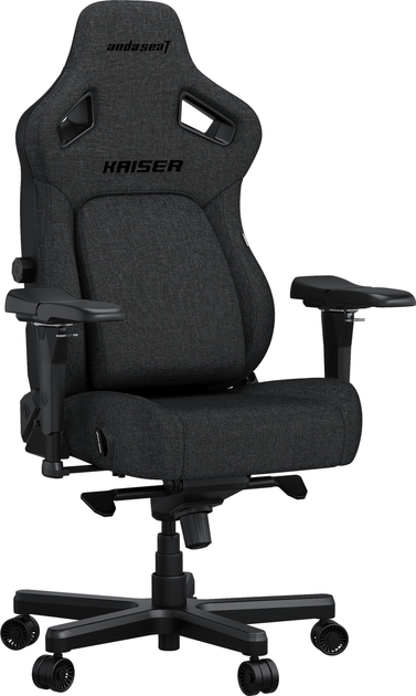 Крісло ігрове Anda Seat Kaiser 4 L Dark Gray Fabric (AD12YDDC-L-20-GB-CF) - зображення 2