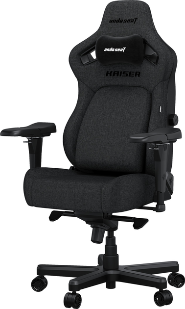 Крісло ігрове Anda Seat Kaiser 4 L Dark Gray Fabric (AD12YDDC-L-20-GB-CF) - зображення 4