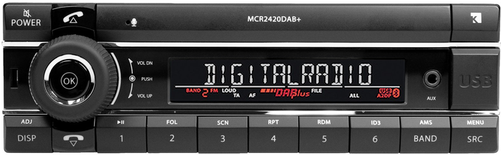 Radioodtwarzacz samochodowy Axion Kienzle MCR 2420 DAB+ - obraz 1