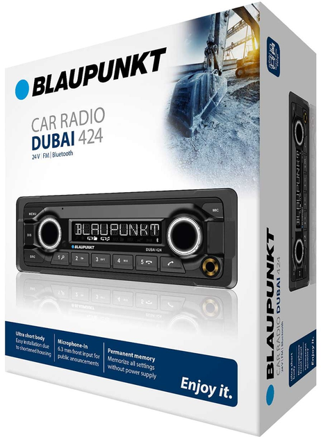 Radioodtwarzacz samochodowy Blaupunkt Dubai 424 (2001024000004) - obraz 5