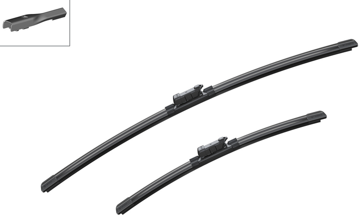 Щітка склоочисника Bosch Aerotwin A555S 600/400 мм 2 шт (BS 3397007555) - зображення 1