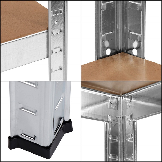 Стелаж металевий Springos HA5161 з полицями 180 x 90 x 40 см (5907719452524) - зображення 10