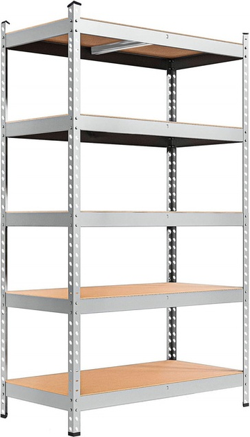 Regał metalowy Springos HA5164 z półkami 205 x 120 x 45 cm (5907719452555) - obraz 1