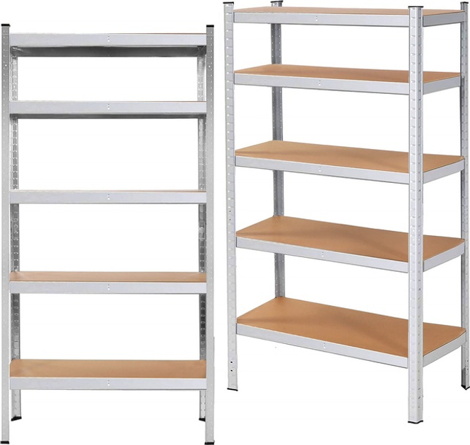 Стелаж металевий Springos HA5212 з полицями 180 x 100 x 60 см (5907719460895) - зображення 5
