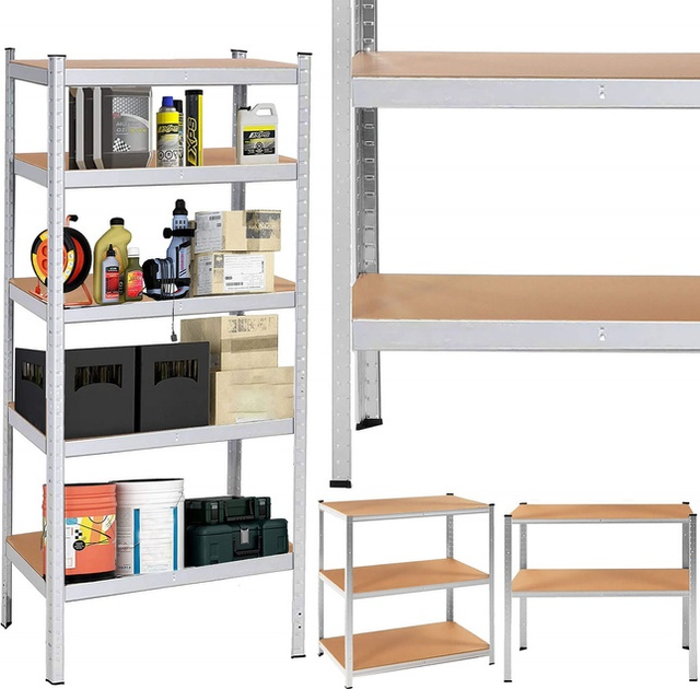Стелаж металевий Springos HA5212 з полицями 180 x 100 x 60 см (5907719460895) - зображення 19