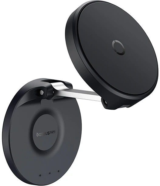 Автотримач для телефона Baseus MagPro Magnetic Foldable Phone Mount Cluster Black (B10564101121-00) - зображення 3