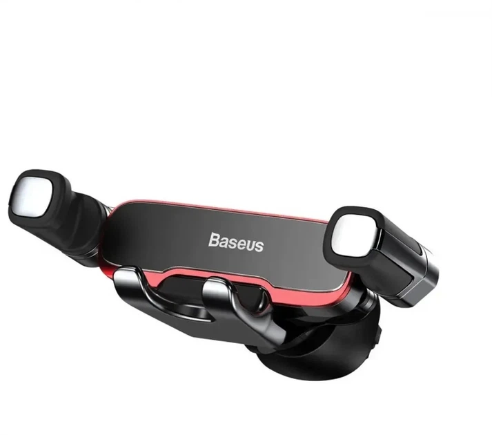 Автотримач для телефона Baseus Mr Hui Gravity Car Mount Black (SUYL-HU01) - зображення 4