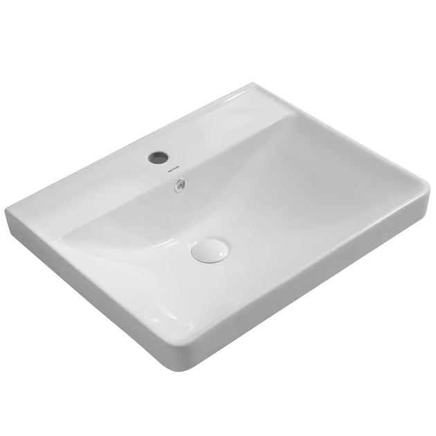 Раковина меблева MIXXUS PREMIUM STYLE-1501 600х480х190mm з отвором під змішувач та переливом (MP6498) - Фото 1 Раковина меблева MIXXUS PREMIUM STYLE-1501 600х480х190mm з отвором під змішувач та переливом (MP6498) - зображення 1