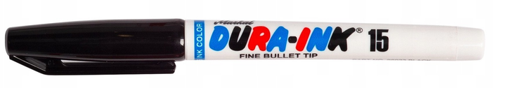 Marker permanentny Markal Dura-Ink 15 Czarny (0048615960234) - obraz 1