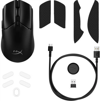 Мишка HyperX Pulsefire Haste 2 Wireless Black (6N0B0AA) - Фото 3 Мишка HyperX Pulsefire Haste 2 Wireless Black (6N0B0AA) - зображення 3