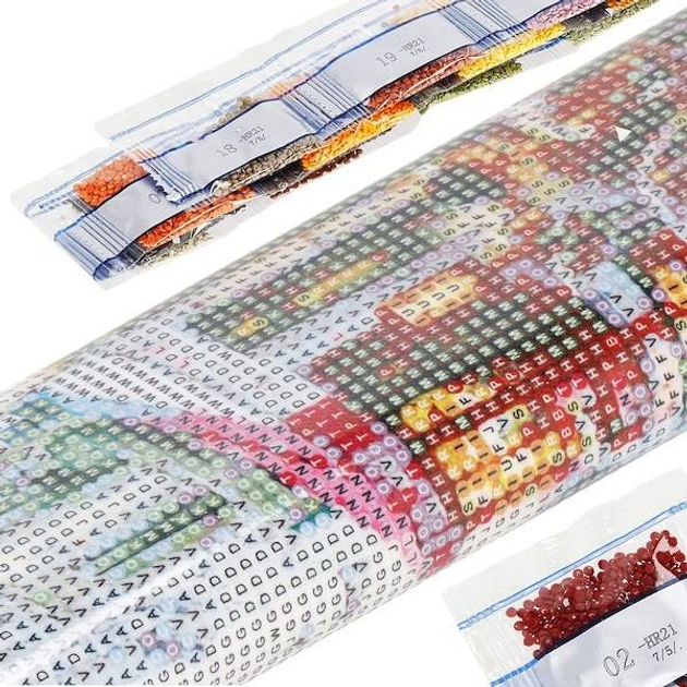 Zestaw do haftu diamentowego Springos mozaika lew 40 x 30 cm DP0040 (5907719467900) - obraz 10