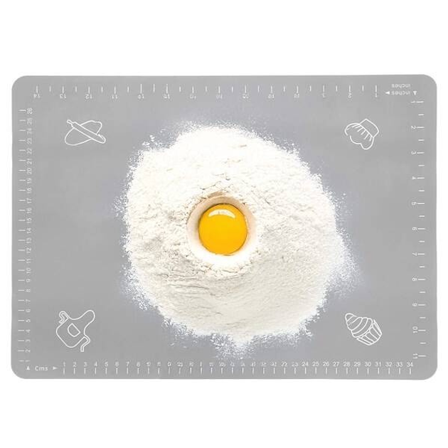 Mata do formowania i pieczenia ciasta Springos z podziałką do ciasta 40 x 30 cm (5907719436746) - obraz 3