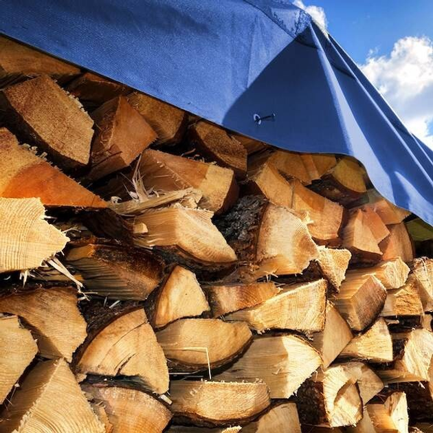 Plandeka Springos gruba płachta ochronna 3 x 3 m 60g/m2 niebieska (GA2122) (5907719430096) - obraz 11