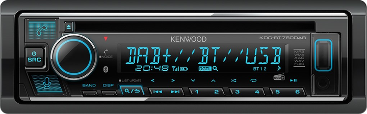 Автомагнітола Kenwood KDC-BT760DAB - зображення 1