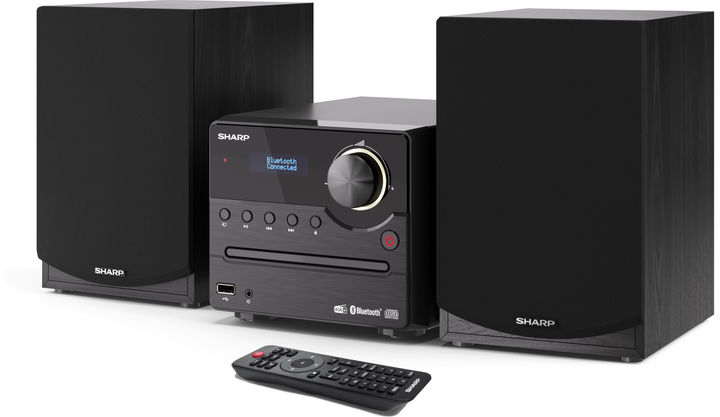 Акустична система Sharp XL-B517D DAB+/BT Hifi Black (XL-B517DBK) - зображення 4